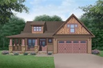 Piper - 1959-square-feet Craftsman 1 1/2 story home plan